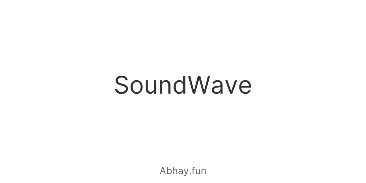 Transform your music into Stunning visual soundwaves